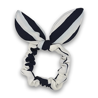 Scrunchie med sløjfe - Sailor Stripes (U)