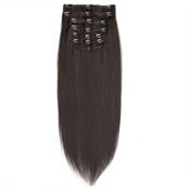 Clip on 65 cm #1B Naturlig Sort