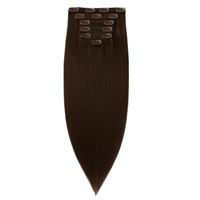 Clip On Extensions - 40 cm #4 Chokoladebrun