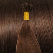 50 cm Cold Fusion hair extensions rød brun 30#