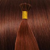 50 cm Cold Fusion hair extensions rød 33#