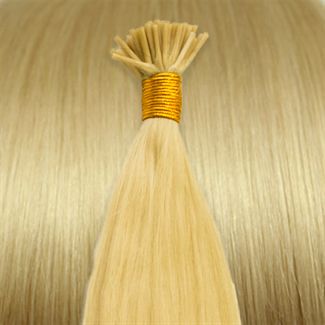 60 cm Cold Fusion hair extensions  blond 613# 