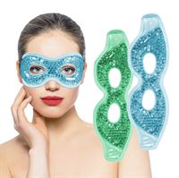 Hot & Cold Øjenmaske / Kølemaske - Afslappende Spa Gel Maske til Øjne  - Ass. farve
