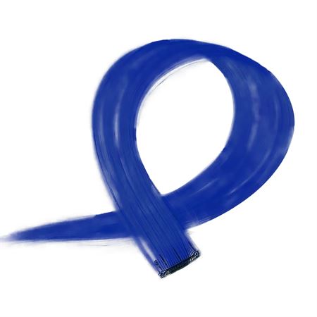 Cobolt blue, 50 cm - Crazy Color Clip On