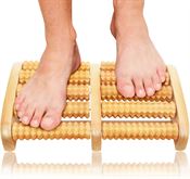Fod Massagerulle / roller i træ - 2x5 ruller