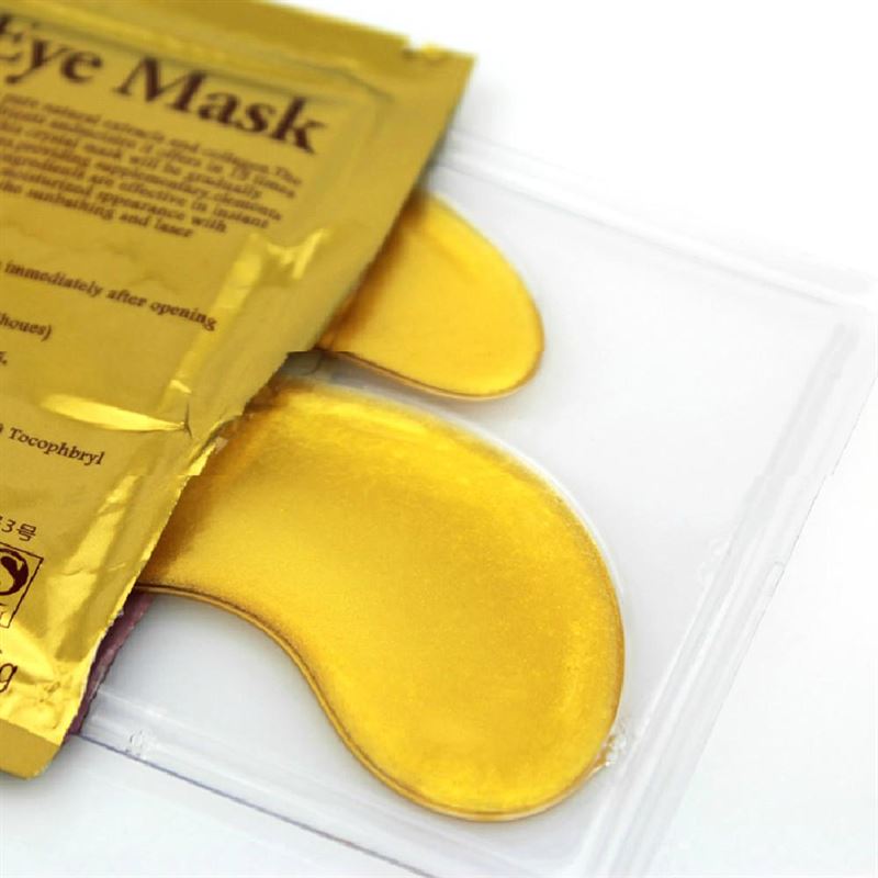 Rundt og rundt ketcher Våbenstilstand Collagen Gold Øjenmaske - Anti wrinkle/ Anti aging