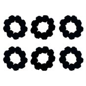 SOHO Hebe Hårelastikker - Sort (U)