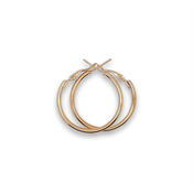 Guld Creoler 40 mm (U)