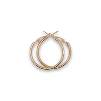 Guld Creoler 40 mm (U)