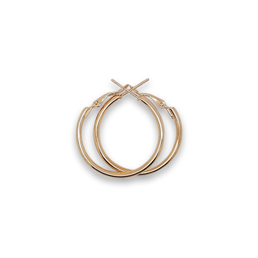 Guld Creoler 40 mm (U)