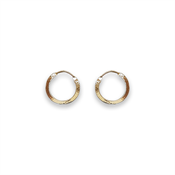 Guld Creoler 15 mm (U)