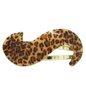 Hårspænde - Leopard Swirl (U)