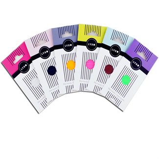 LYXo Sport hår elastikker Color Box fl. farver