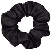 Scrunchie Hårelastik - Metallic & Elastisk - Sort