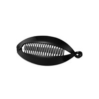 Mini Fish Hårspænde - Sort (U)