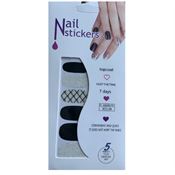 Nail Stickers - Negle wraps  12 stk no. 15 (U)