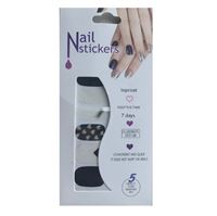 Nail Stickers - Nail Wrap 12 stk no. 02 (U)