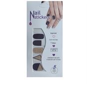 Nail Stickers - Nail Wrap 12 stk no. 03 (U)