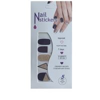 Nail Stickers - Nail Wrap 12 stk no. 03 (U)