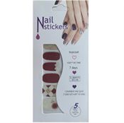 Nail Stickers - Negle wraps  12 stk no. 05 (U)