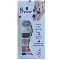 Nail Stickers - Negle wraps  12 stk no. 07 (U)