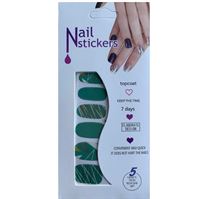 Nail Stickers - Negle wraps  12 stk no. 08 (U)