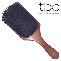 TBC® Boar Bristle pladesbørste med vildsvinehår