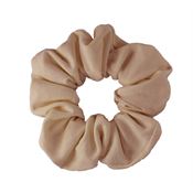 Scrunchie - Velour & elastisk - Beige