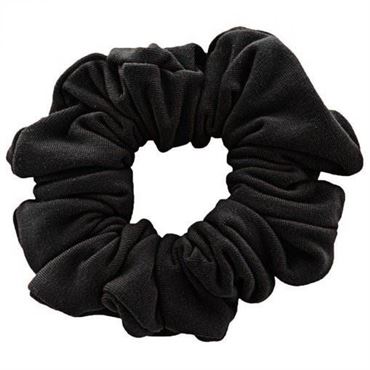 Scrunchie Hårelastik - Sort