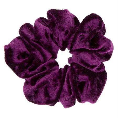 Image of Scrunchie - Velour & elastisk - Lilla