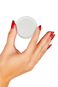 FOXY Silicone Sponge Rund  - Silikone Makeup Svamp (U)