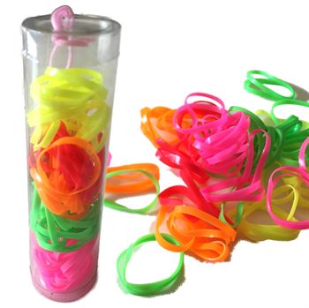 Image of Snag Free Hårelastikker i tube - Neon Edition - 50 stk.