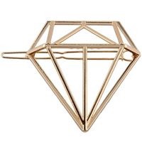 SOHO Diamant Hårspænde - Guld (U)