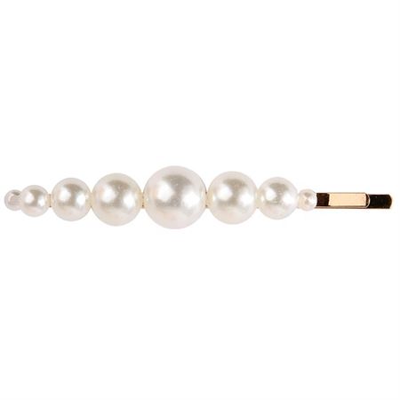 SOHO Mila hårnål med hvide perler - guld, No 6276