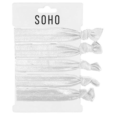 SOHO® Hair Ties no. 01 - Hvid