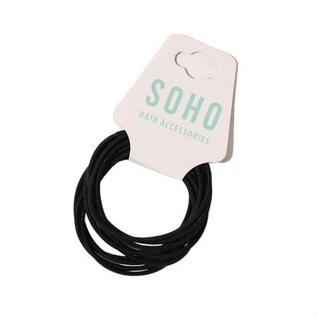 SOHO Ellie Hårelastik - Sort