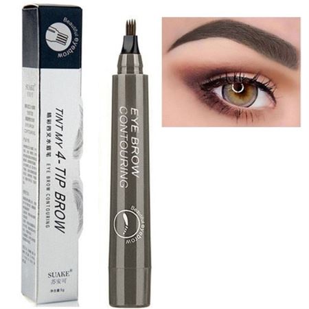 SUAKE Øjenbrynsfarve / Eyebrow Tint Pen #4 Gråbrun