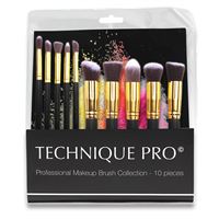 Technique Pro® Makeupbørster - 10 stk