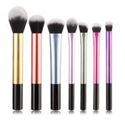 Technique PRO Rainbow Pastel Makeupbørste sæt - 7 stk