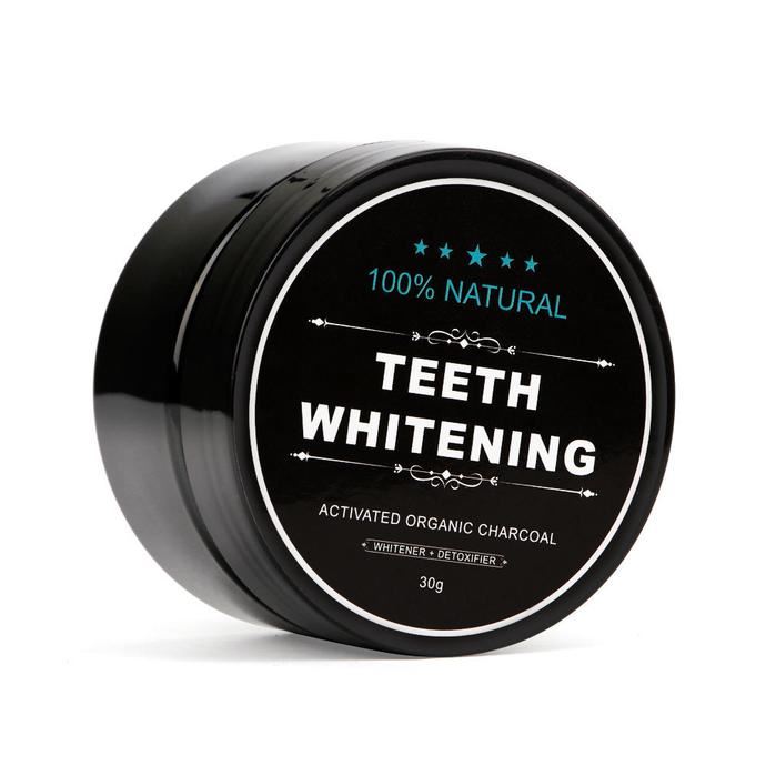 Teeth Whitening sort med aktivt kul (30