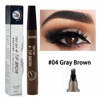 SUAKE Eyebrow tint / Øjenbrynsfarve Tusch - #4 Gråbrun
