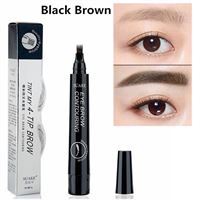 SUAKE Eyebrow tint / Øjenbrynsfarve Tusch - #5 Sortbrun