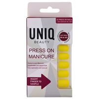 UNIQ Click On / Press On Manicure Negle - Sunshine - 24 stk
