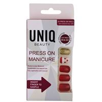 UNIQ Click On / Press On Manicure Negle - Christmas - 24 stk