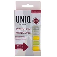 UNIQ Click On / Press On Manicure Negle - Shiny Pastel - 24 stk
