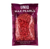UNIQ Wax Pearls / Hard Wax Voksperler 100g, Jordbær