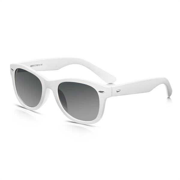 Hvide Wayfarer Solbriller | 25-80%!